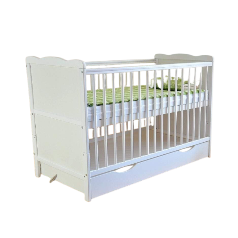 Meilleur Lit bébé évolutif Marsell avec tiroir et matelas
