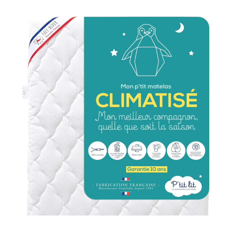 Meilleur matelas bébé climatisé